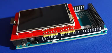 Arduino Mega mit Display