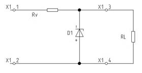 Spannungsstabilisierung mit Z-diode