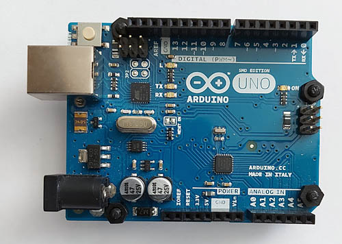 Arduino Uno Frontansicht