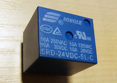 Relais SRD-24VDC-SL-C
