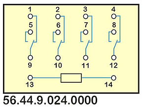 56.44.9.024.0000 - Anschlussbelegung