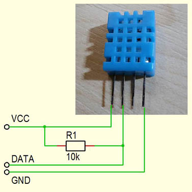 DHT11 Grundschaltung