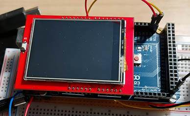 Arduino Mega mit Display-Shield