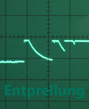 Entprellung mit RC-Glied
