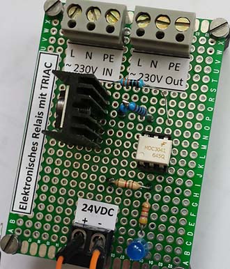 Kleinplatine elektronischer Schalter