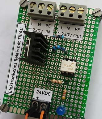 Kleinplatine elektronischer Schalter