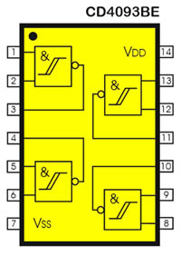 cd4093be Pinbelegung