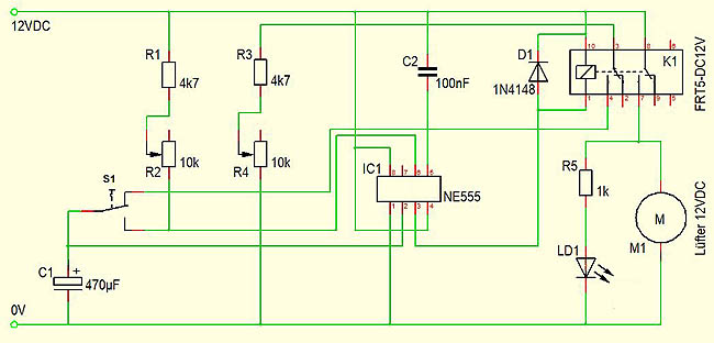 Lueftersteuerung mit NE555