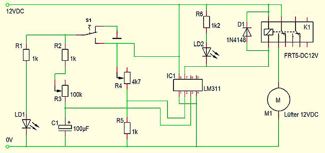 Lueftersteuerung mit LM311