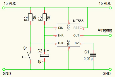 NE555 monostabil