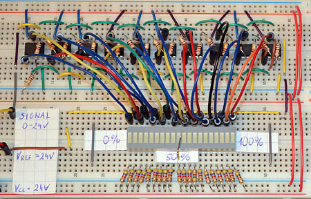 Spannungsmessung mit lm393 Testschaltung