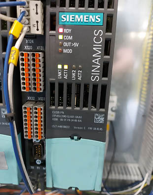 Sinamics Control Unit mit Profinet