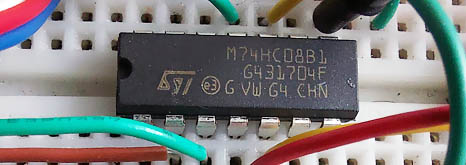 Logikgatter M74HC08B1