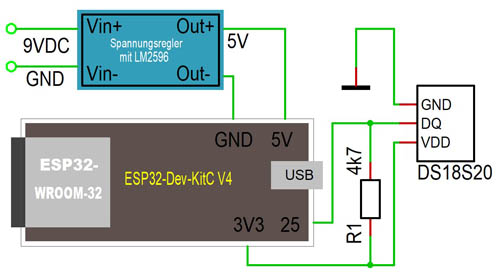 Schaltplan für Adresseermittlung