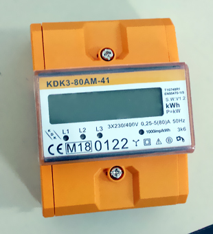 Elektronischer Drehstromzaehler kdk3