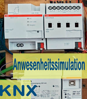 Anwesenheitssimulation mit KNX