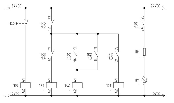 Negative Flanke mit Diode