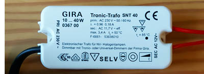 Tronic-Trafo