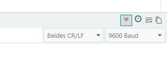Einstellungen serieller Monitor