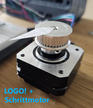 Schrittmotor mit LOGO! steuern