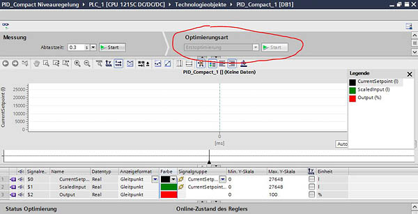 PID Optimierung