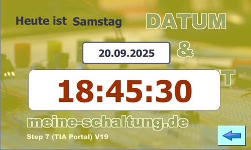 Fenster Zeit aktuell