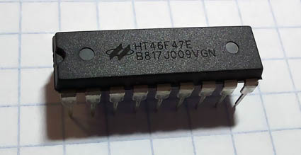 Mikrocontroller HT46F47E