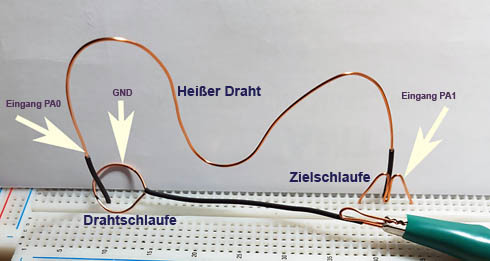 Der heisse Draht und die Drahtschlaufe