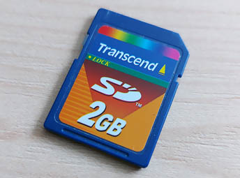 SD-Karte 2GB