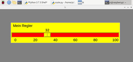 Scale Schieberegler