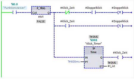 Doppelklick Taster KOP