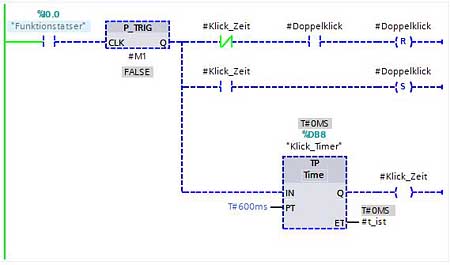 Doppelklick Taster KOP